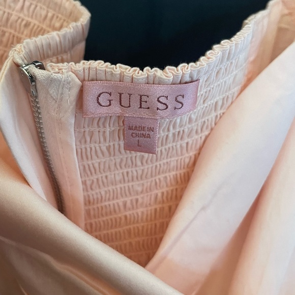 #114 - Off Shoulder Cropped Junior Shirt by GUESS (Brand New) - Picture 10 of 12